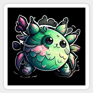 "Enchanting Whimsy: A Creative and Novel Cute Creature Design" Magnet